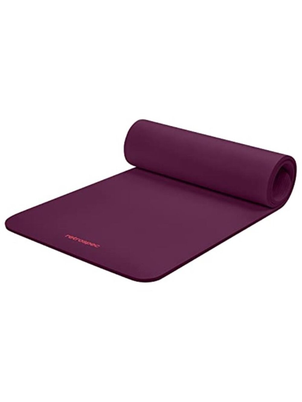 Solana Yoga Mat Thick 1/2in Non-Slip Workout Mat with Nylon Strap